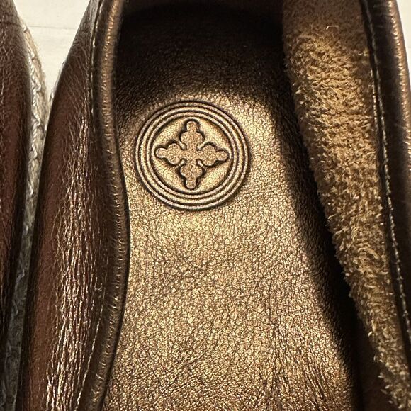 Charleston Shoe Co. Dunes Slip On Bronze Size 10 Espadrille New‎ - Picture 6 of 7